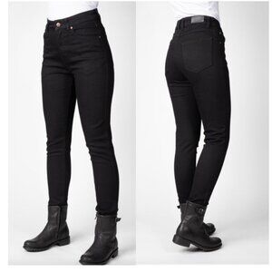 Black Straight Leg Women’s moto pants - Classic Fit protective NWT
